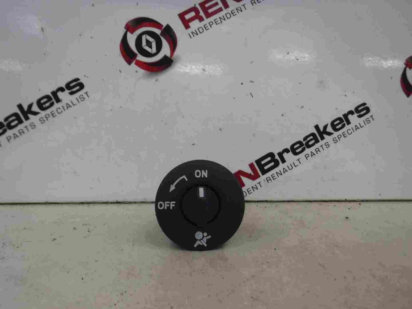 Renault Espace 2003-2013 Airbag Switch Button On Off