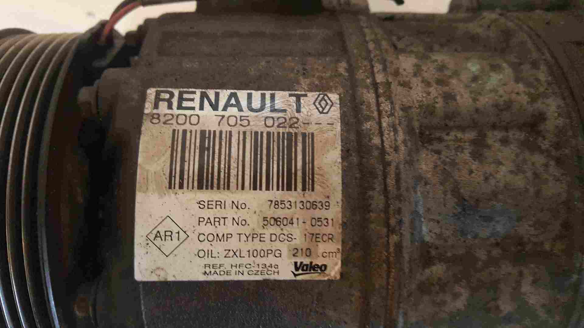 Renault Espace + Laguna 2003-2013 Aircon Pump Compressor Unit  8200705022