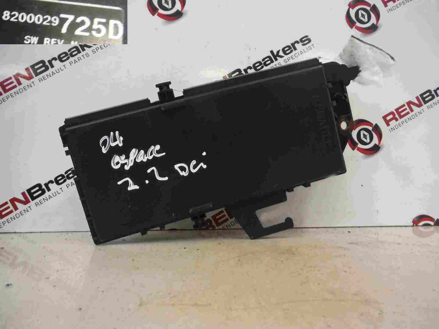 Renault Espace 2003-2013 Comfort Control Module Computer ECU 8200029725