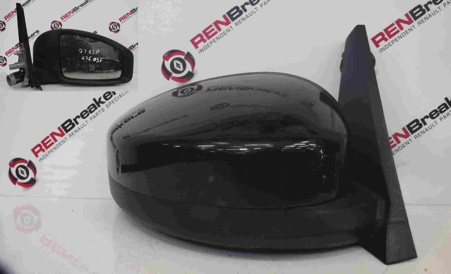Renault Espace 2003-2013 Drivers OS Wing Mirror Black 676
