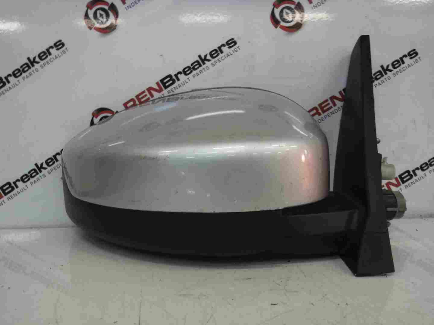 Renault Espace 2003-2013 Drivers OS Wing Mirror Silver TED69