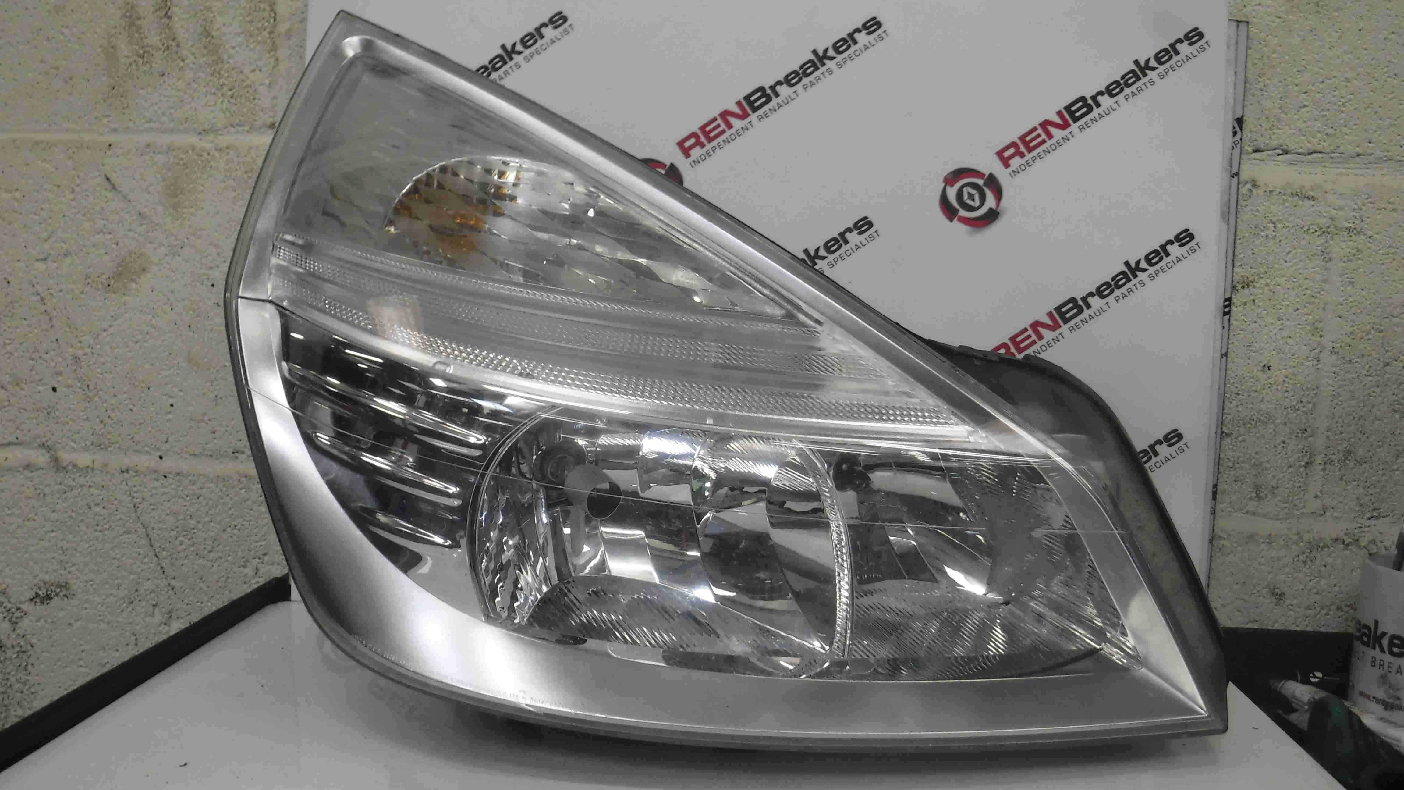 Renault Espace 2003-2013 Drivers OSF Front Headlight 8200394714