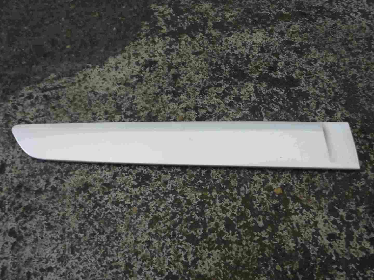 Renault Espace 2003-2013 Drivers OSR Rear Bump Trim Moulding Silver TED69