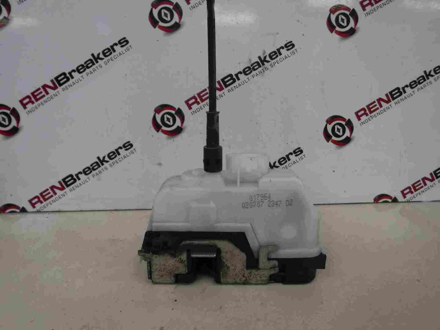 Renault Espace 2003-2013 Drivers OSR Rear Door Lock Mechanism White
