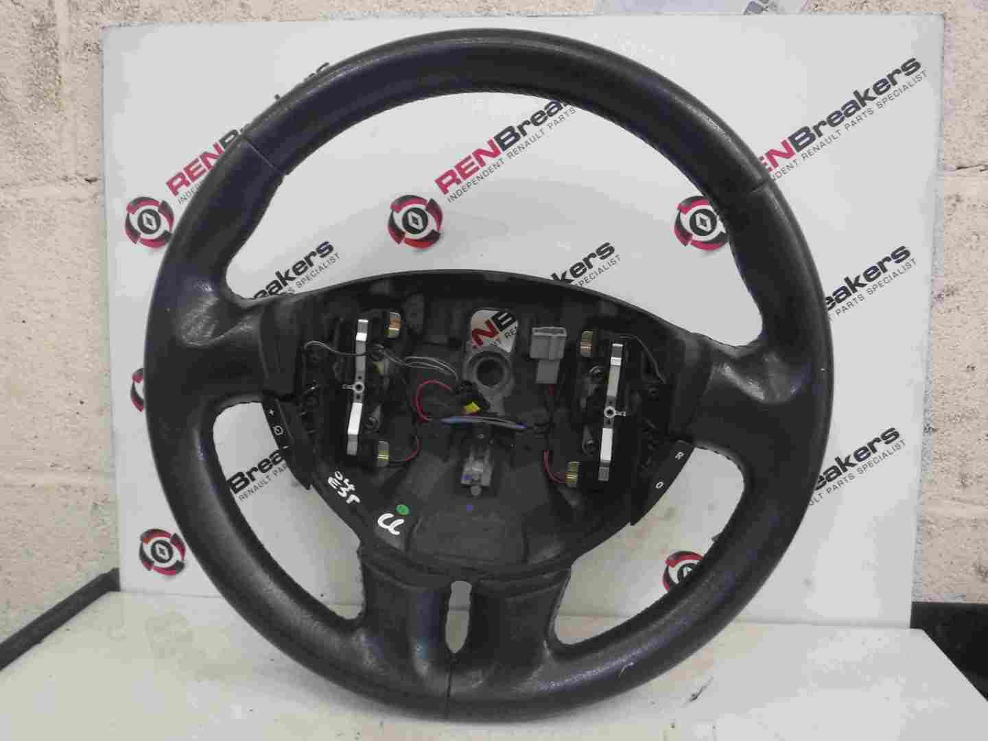 Renault Espace 2003-2013 Leather Steering Wheel Cruise Control 8200284545