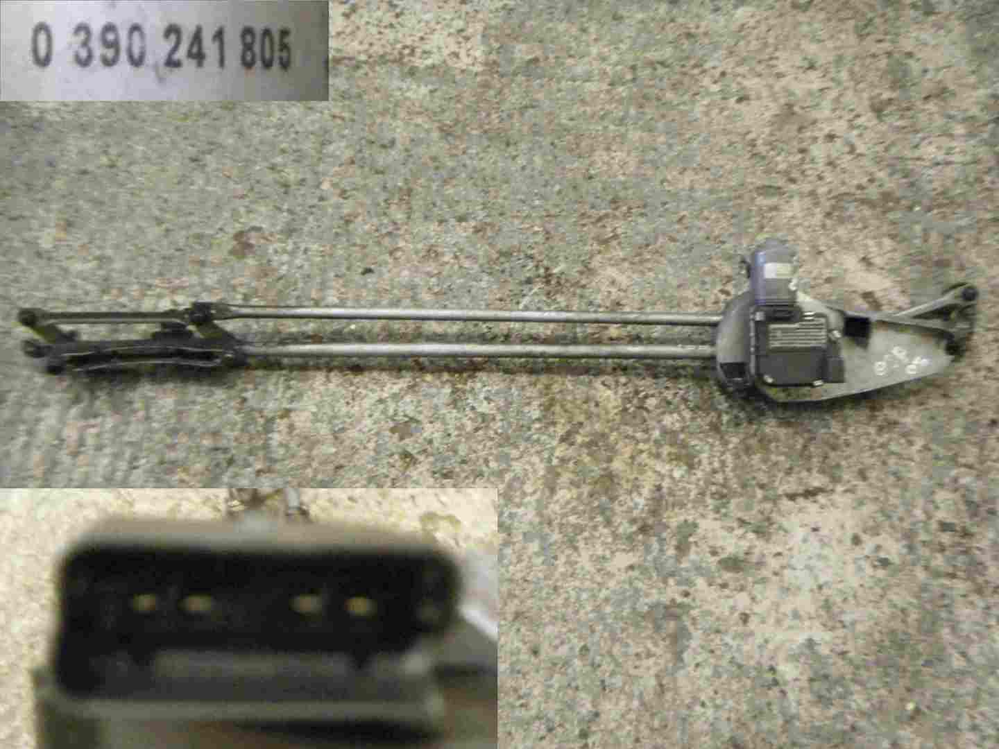 Renault Espace 2003-2013 Windscreen Washer Wiper Motor  Linkage 0390241805