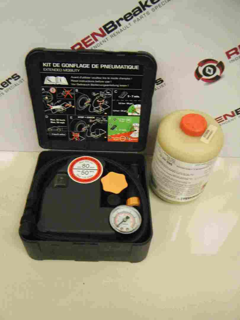 Renault Grad Scenic 2003-2009 Flat Tyre Puncture Sealant Repair compressor
