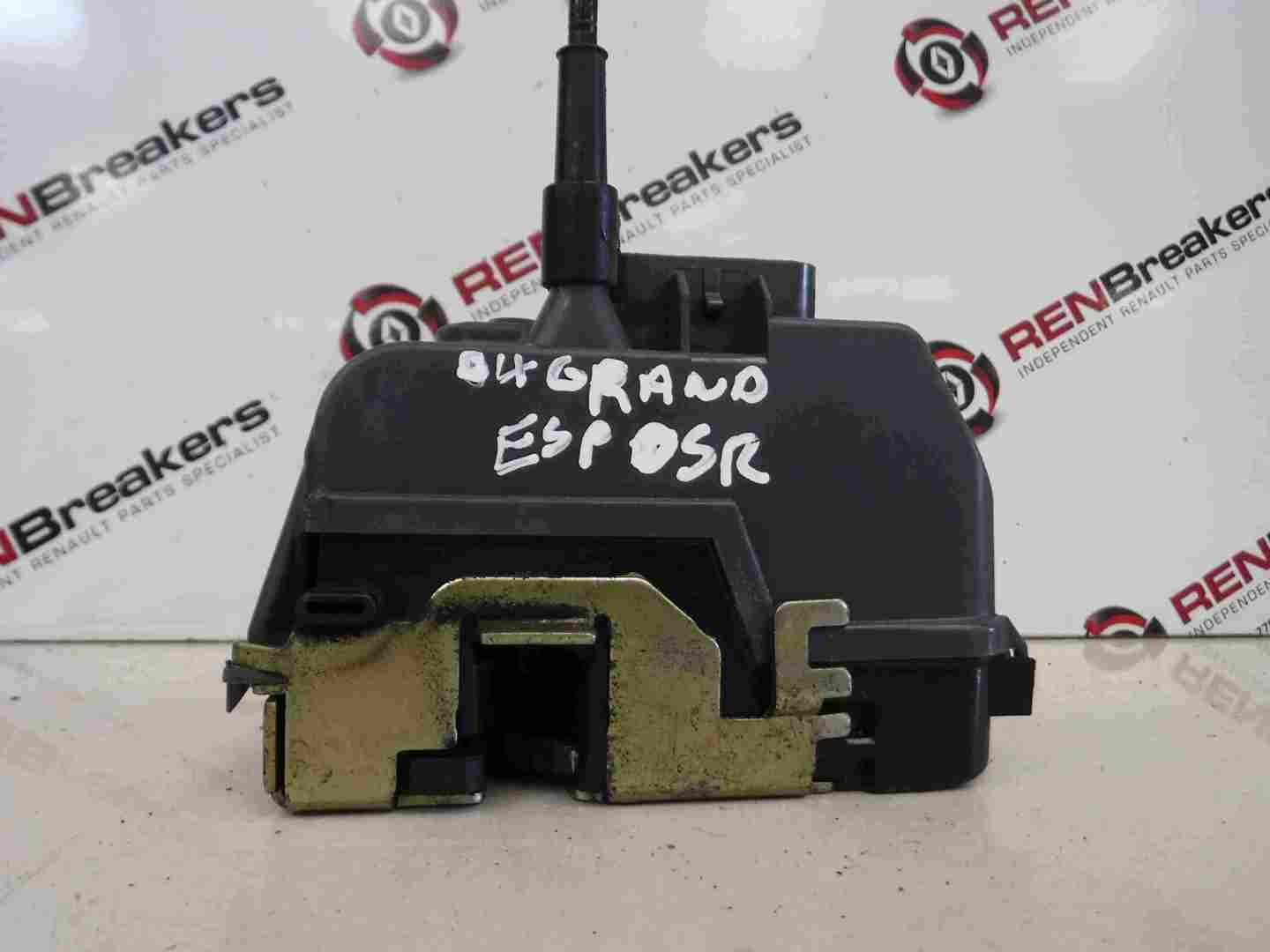 Renault Grand Espace 2003-2013 Drivers OSR Rear Door Lock Mechanism 8200017959
