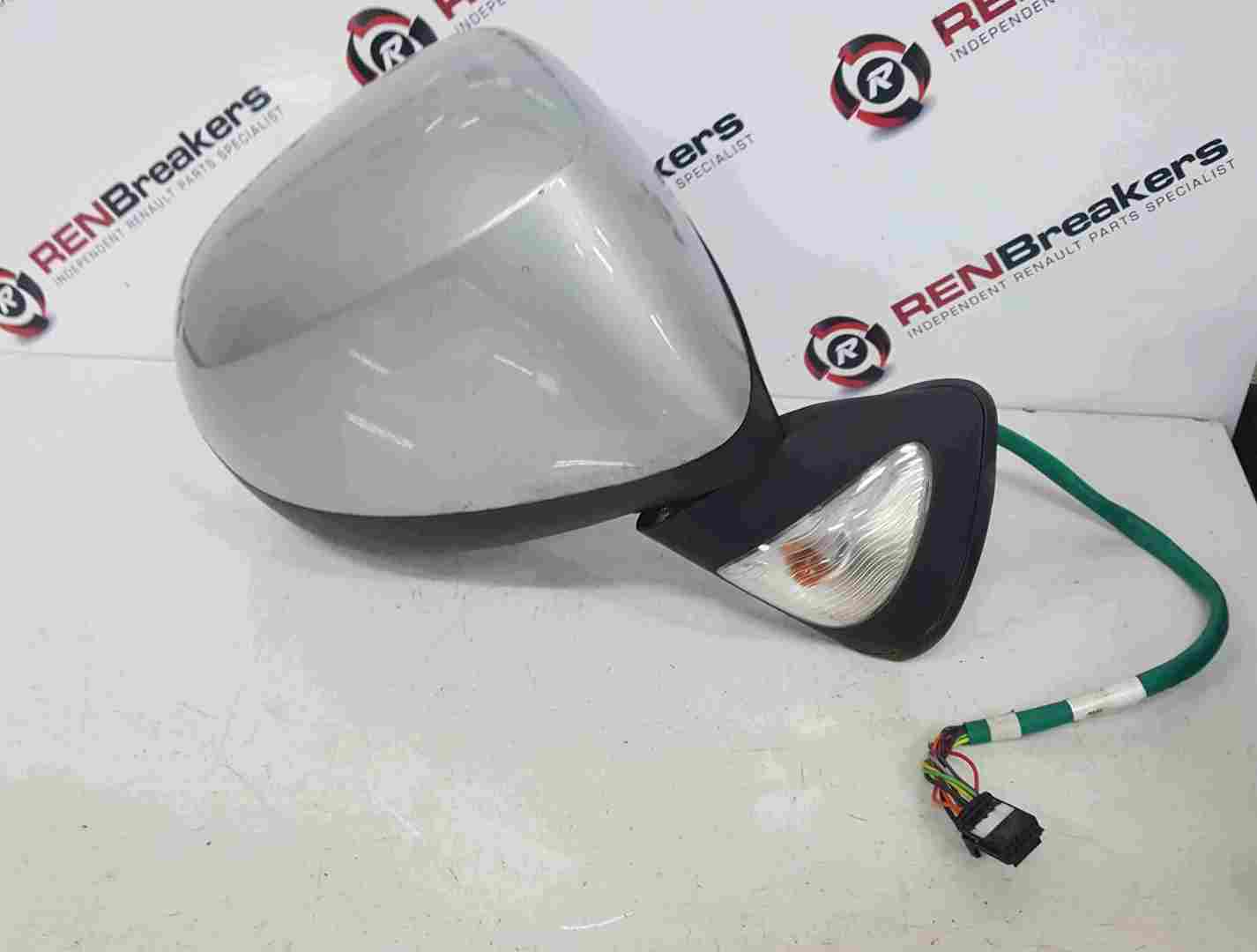 Thumb 2 Renault Grand Modus 2008-2012 Drivers OS Wing Mirror Silver TED69 Power Folding