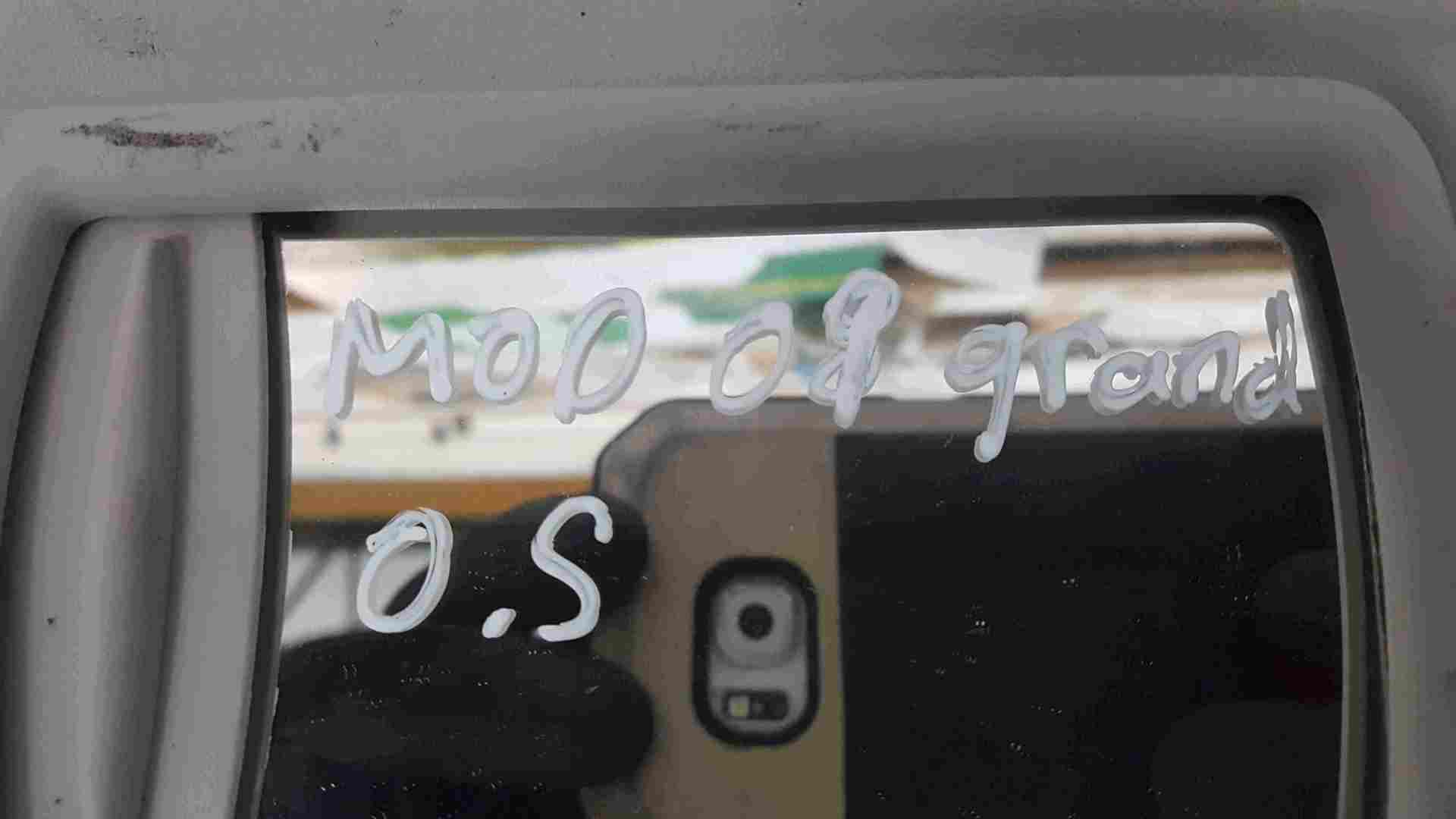 Renault Grand Modus 2008-2012 Drivers OSF Front Sun Visor