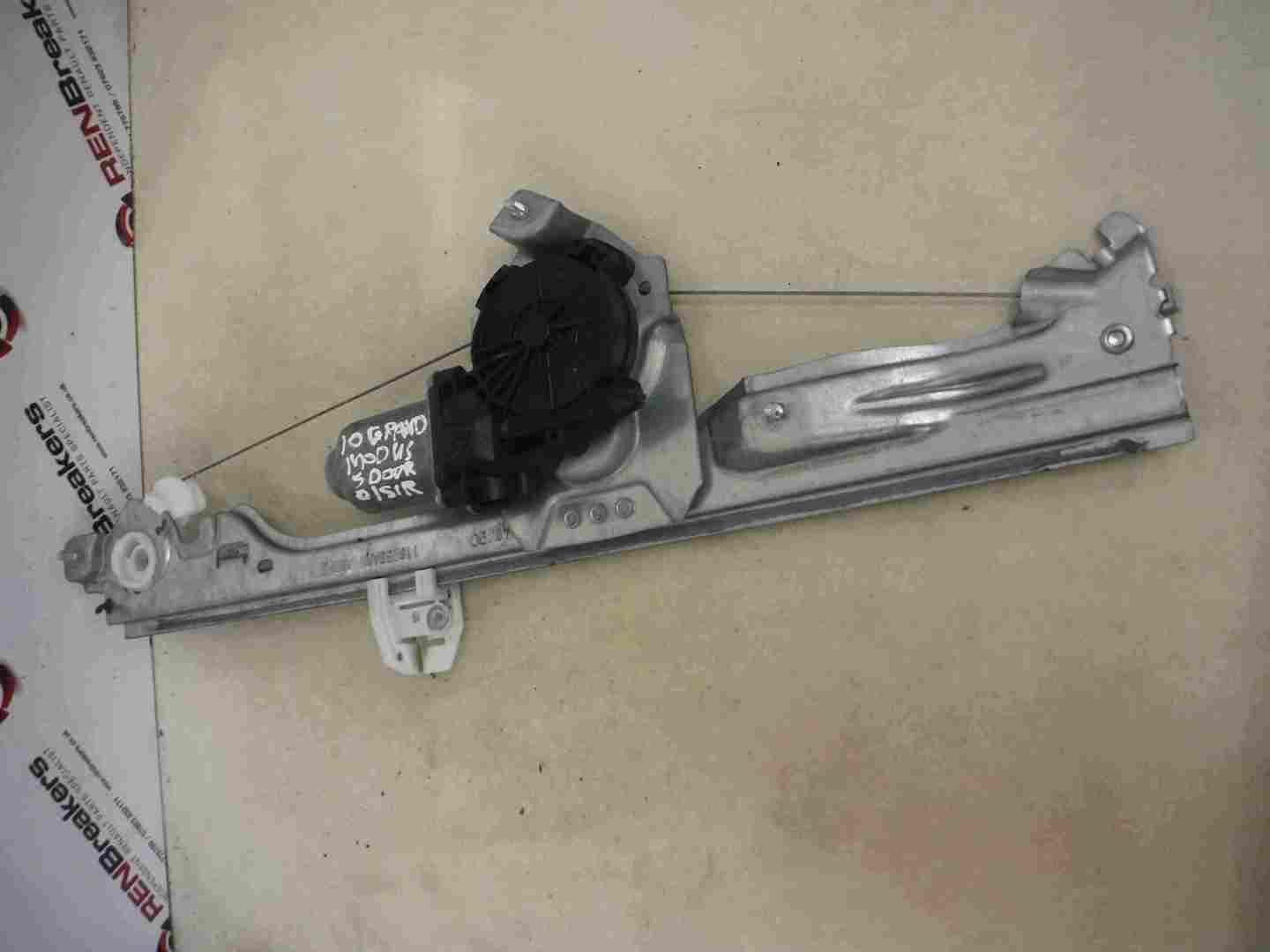 Renault Grand Modus 2008-2012 Drivers OSR Rear Window Motor + Regulator 2Pin