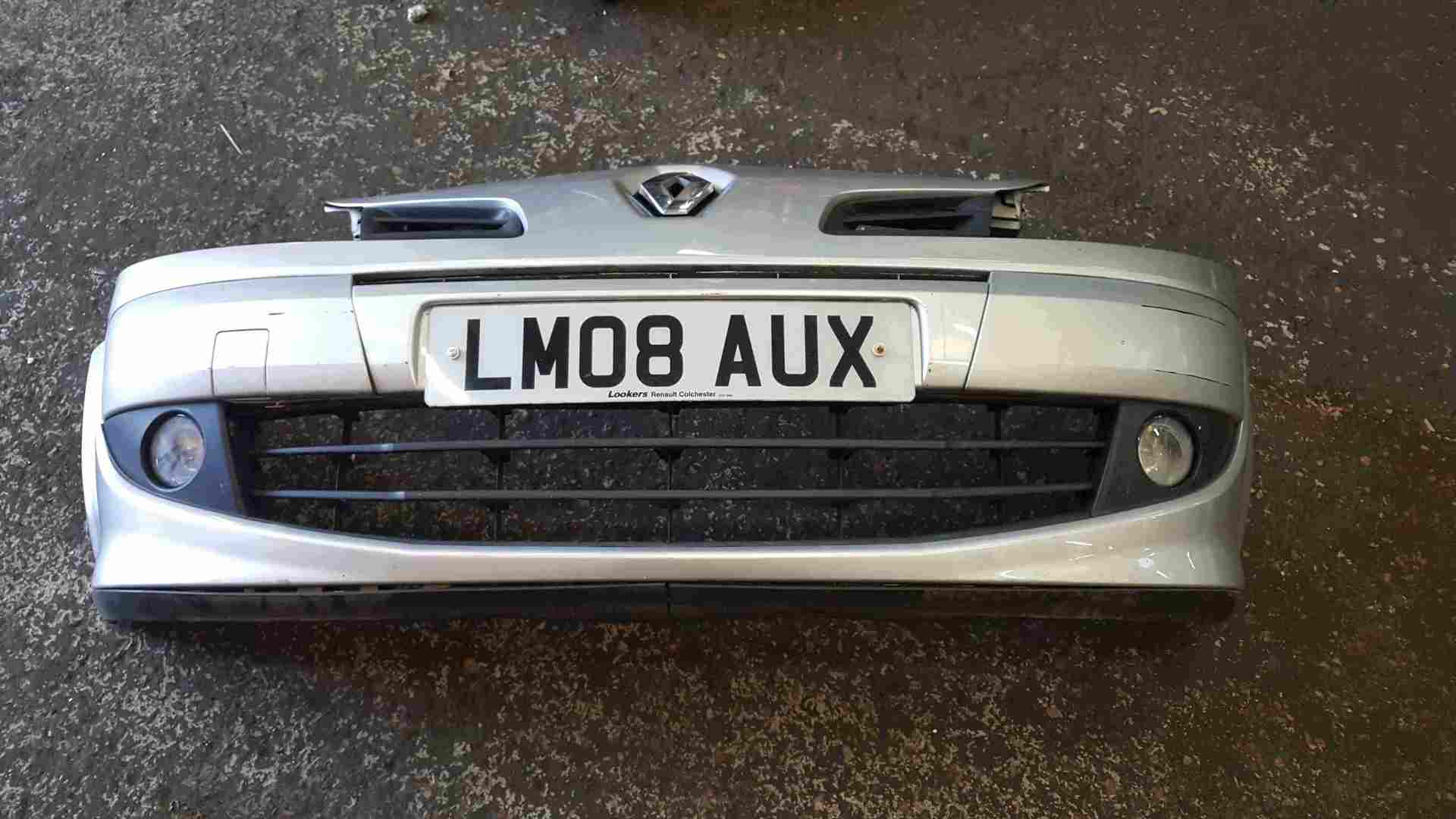 Thumb 5 Renault Grand Modus 2008-2012 Front Bumper Silver TED69