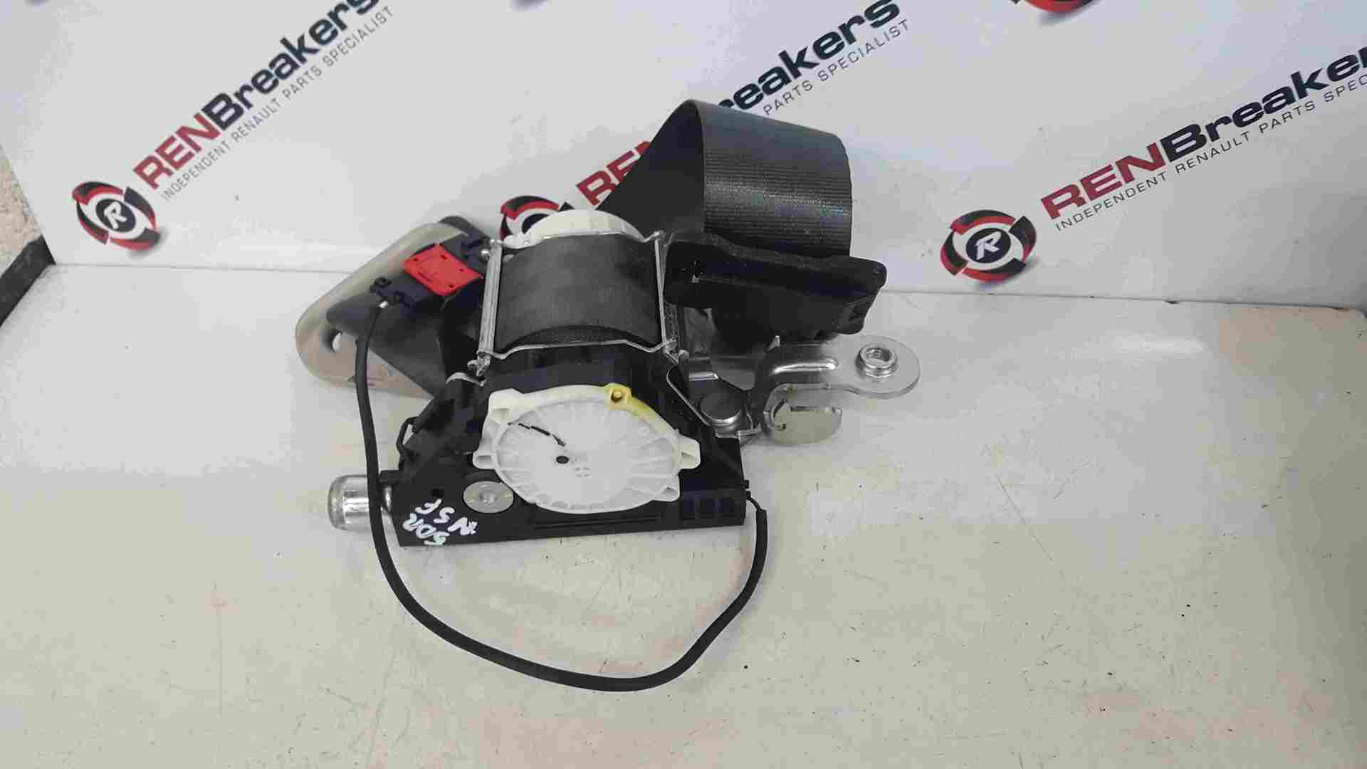 Renault Grand Modus 2008-2012 Passenger NSF Front Seat Belt Black Plug