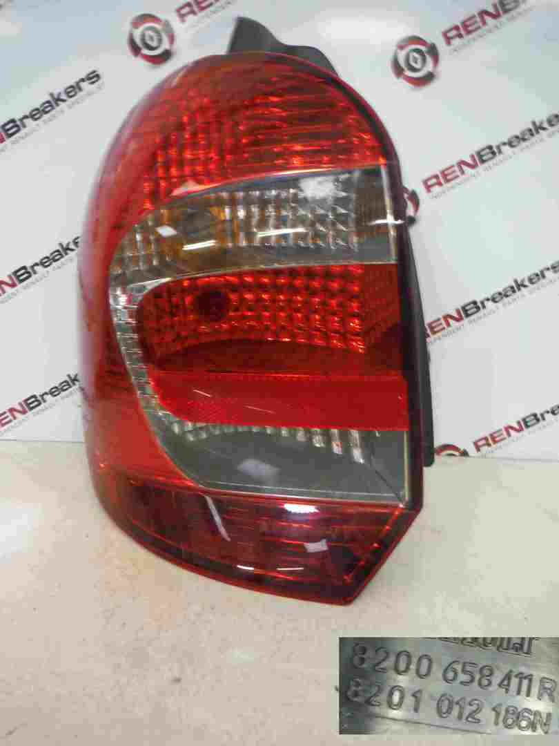 Renault Grand Modus 2008-2012 Passenger NSR Rear Light Lenz 8200658411