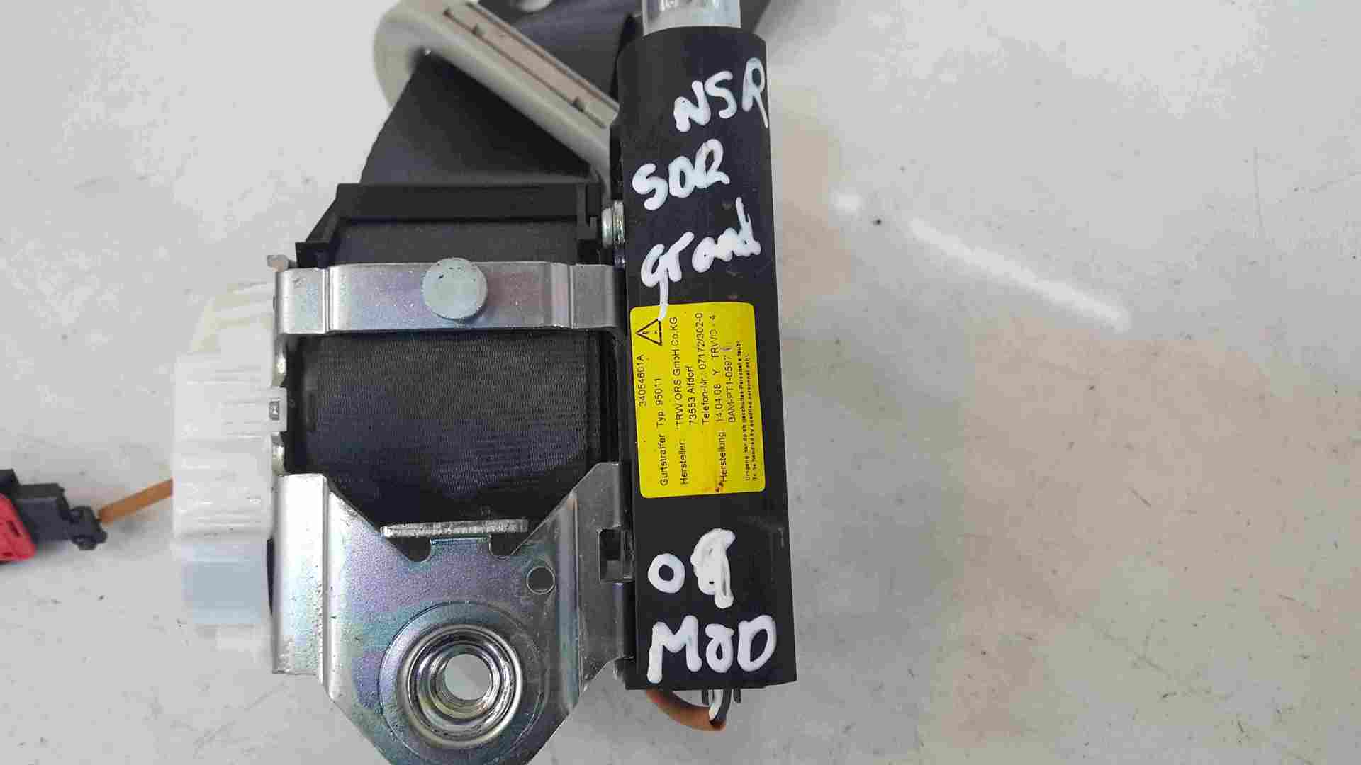 Thumb 2 Renault Grand Modus 2008-2012 Passenger NSR Rear Seat Belt