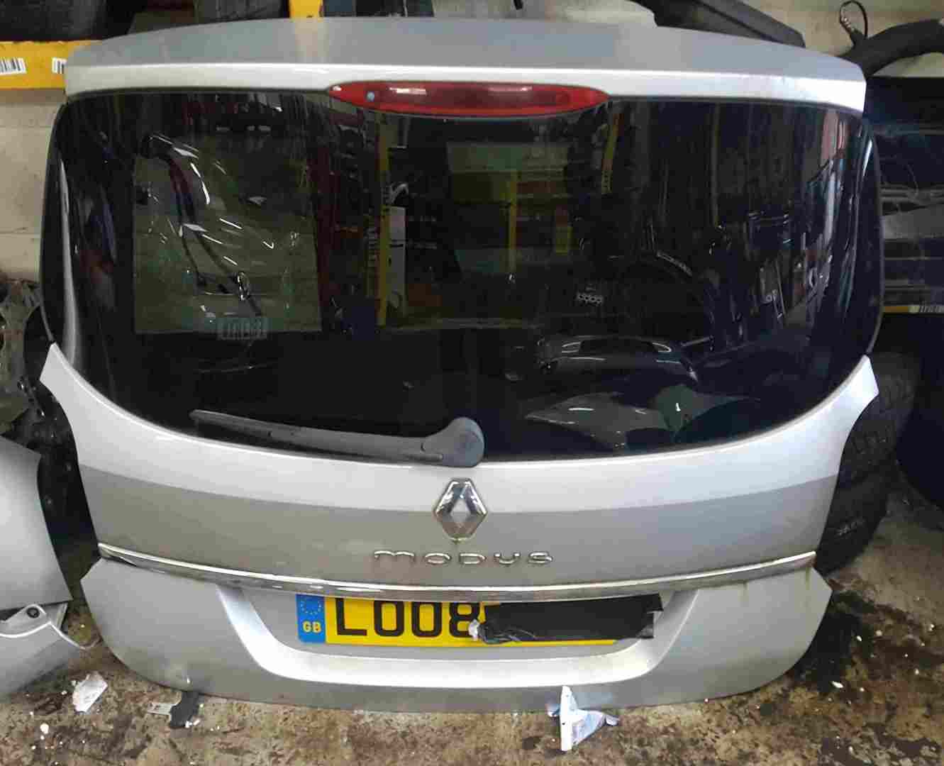 Renault Grand Modus 2008-2012 Rear Tailgate Boot Silver TED69
