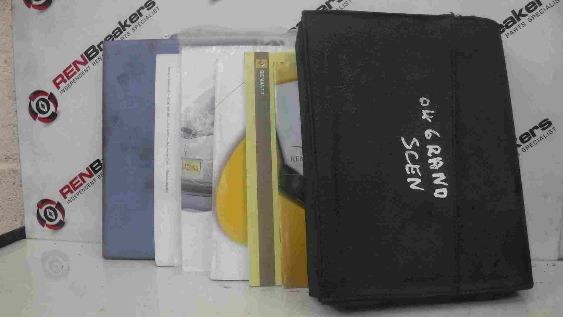 Renault Grand Scenic 2003-2009 Document Booklets   Holder