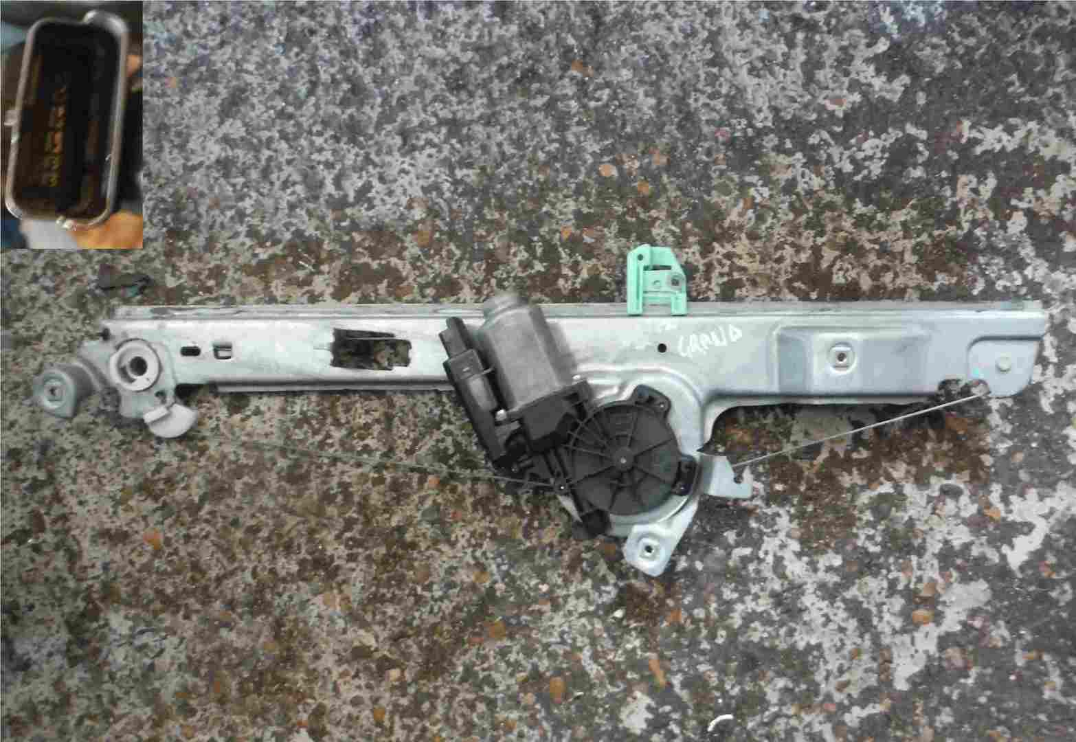 Renault Grand Scenic 2003-2009 Passenger NSF Front Window Motor + Regulator 6pin