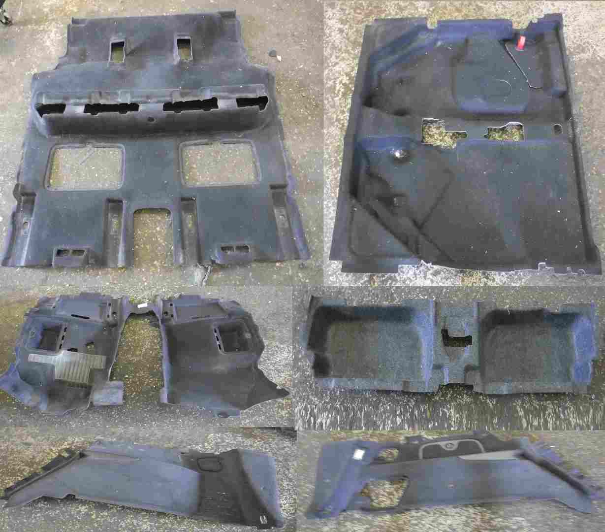 Renault Grand Scenic MK3 2009-2016 Floor Carpet Full Complete
