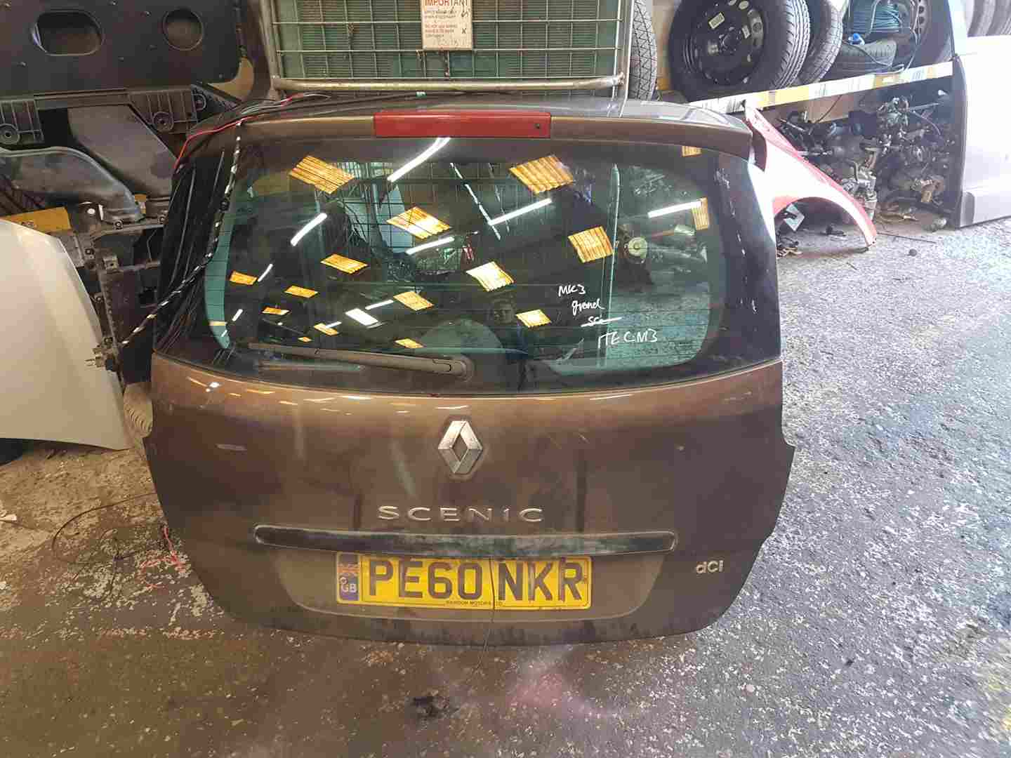 Thumb 2 Renault Grand Scenic MK3 2009-2016 Rear Boot Tailgate Brown Tecnb
