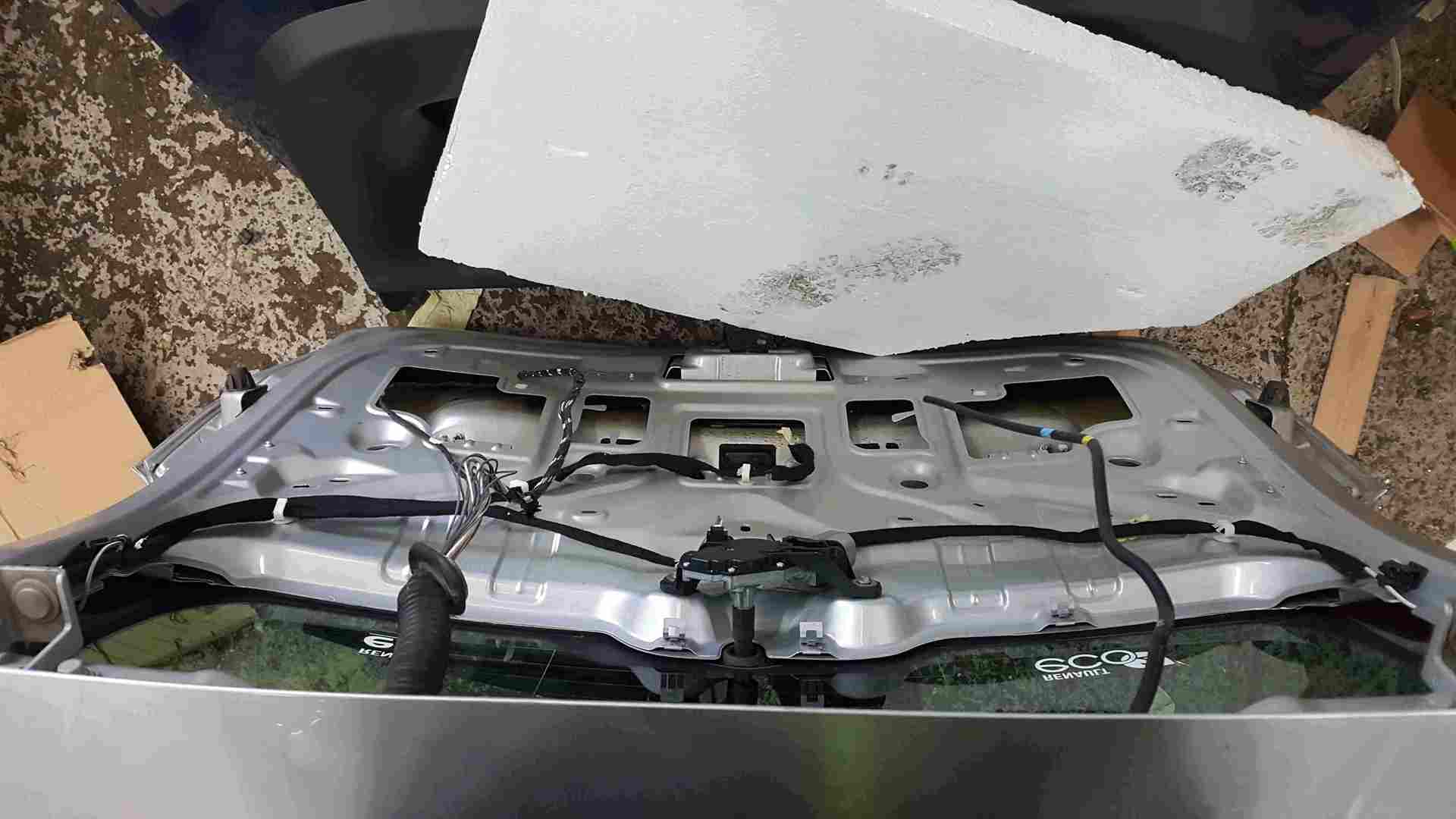 Thumb 2 Renault Grand Scenic MK3 2013-2016 Rear Tailgate Boot Silver TED69
