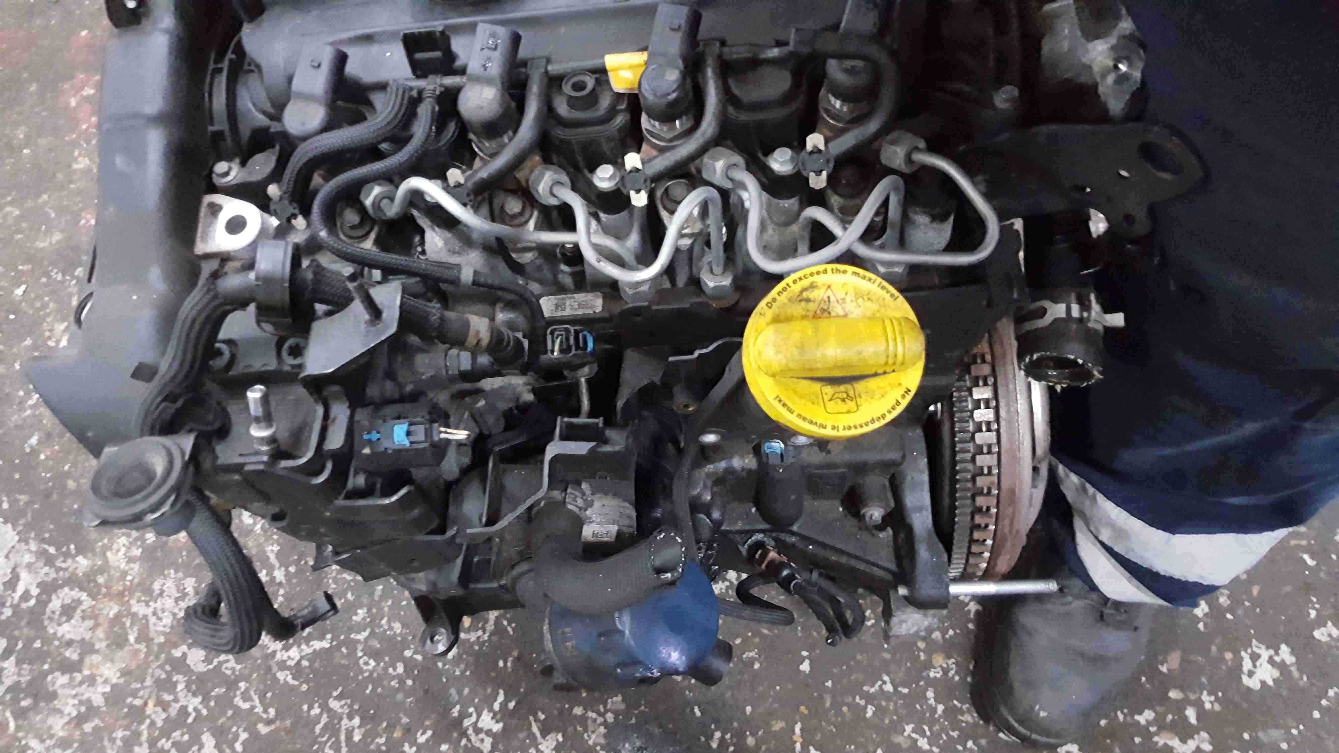 Renault Kadjar + Captur 2015-2021 1.5 DCi Engine Diesel K9K 646 3 Months Warrant
