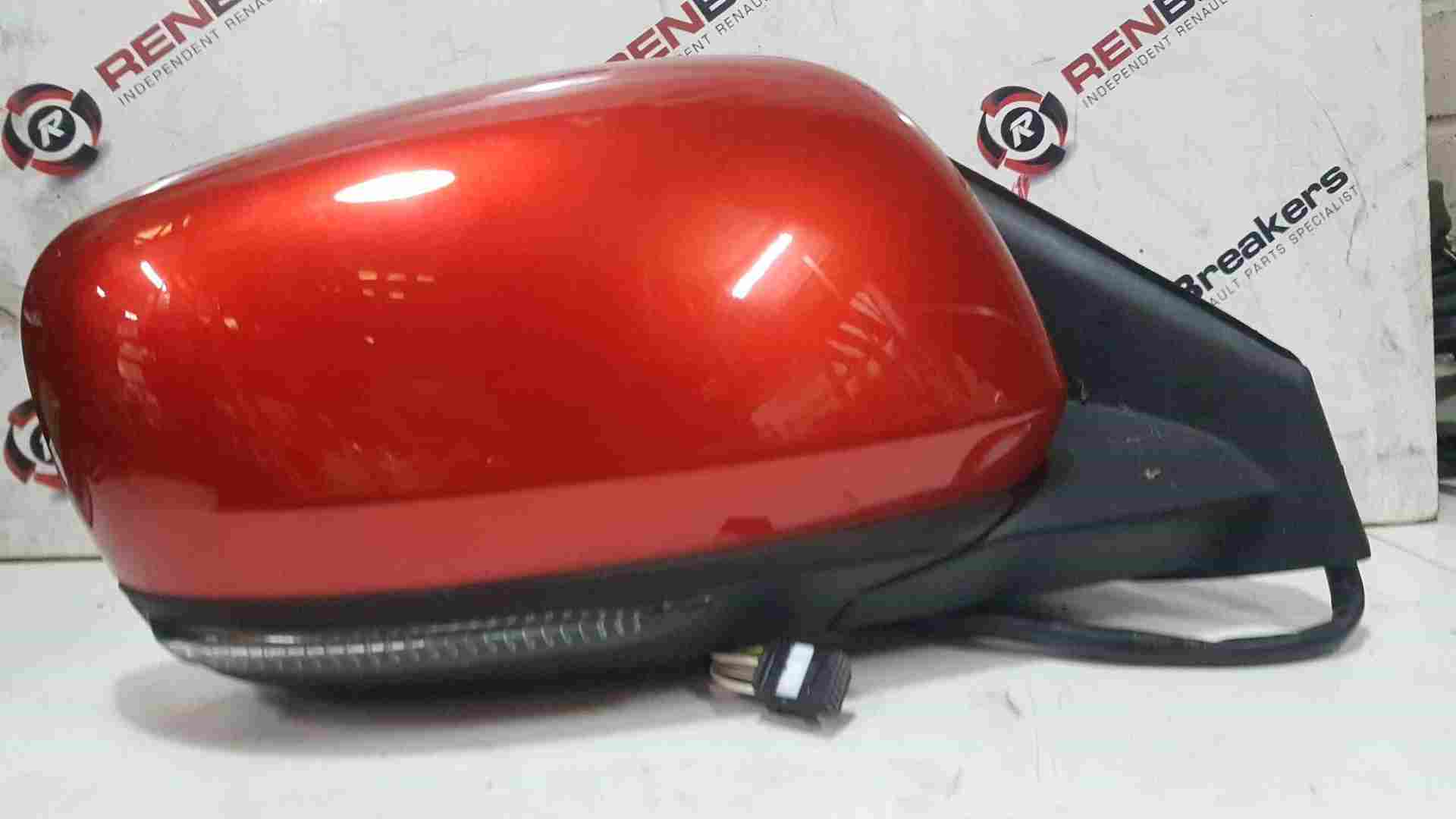 Thumb 3 Renault Kadjar 2015-2021 Driver OSF Wing Mirror Power Fold RED Tennp
