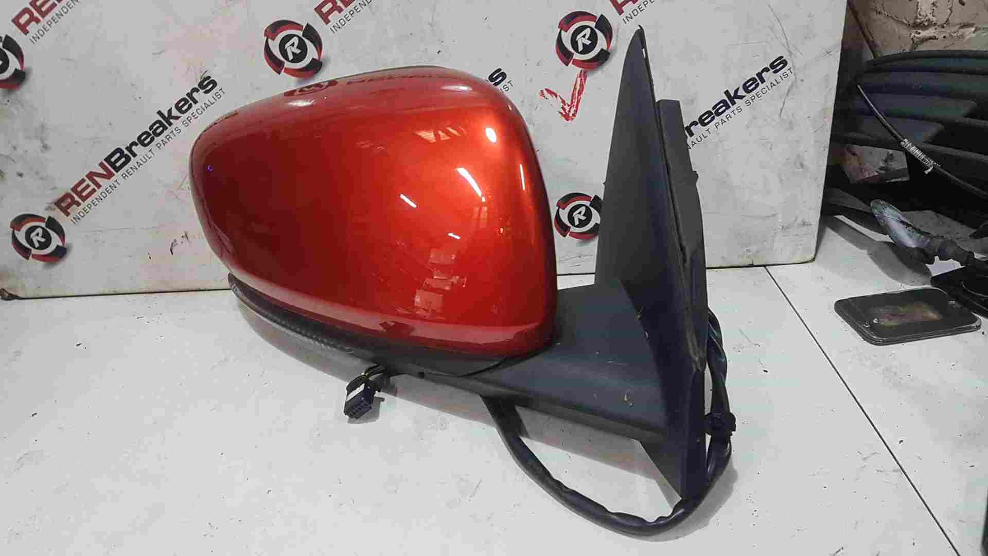 Renault Kadjar 2015-2021 Driver OSF Wing Mirror Power Fold RED Tennp