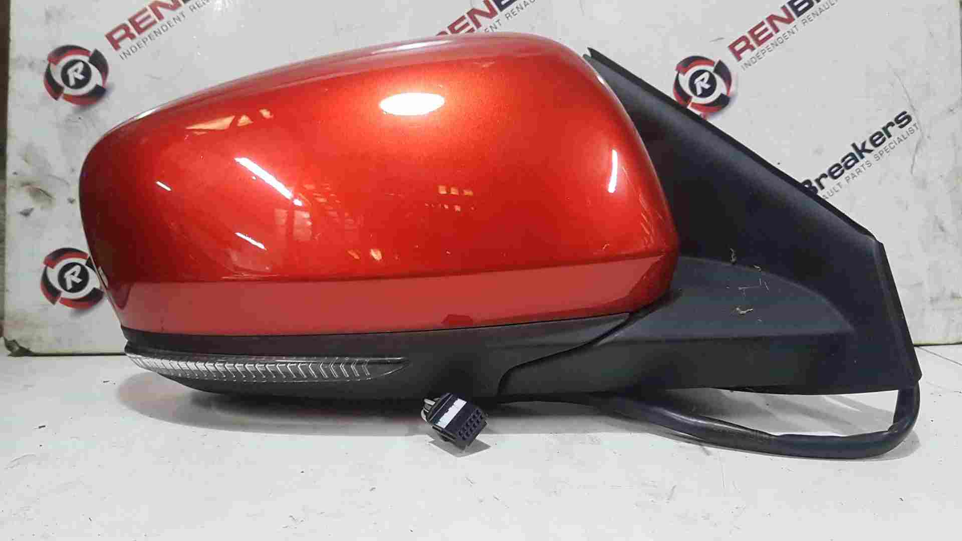 Thumb 6 Renault Kadjar 2015-2021 Driver OSF Wing Mirror Power Fold RED Tennp