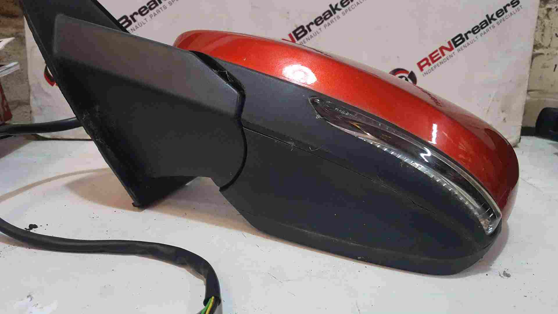 Thumb 4 Renault Kadjar 2015-2021 Passenger Ns NSF Wing Mirror Power Fold RED Tennp