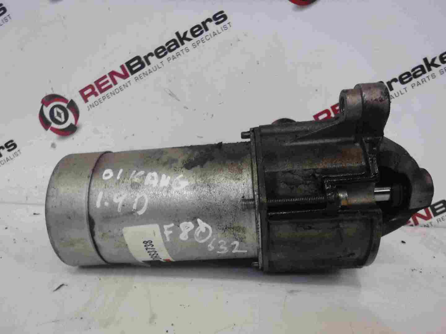 Renault Kangoo 1993-2003 1.9 D Starter Motor Starting F8Q 632
