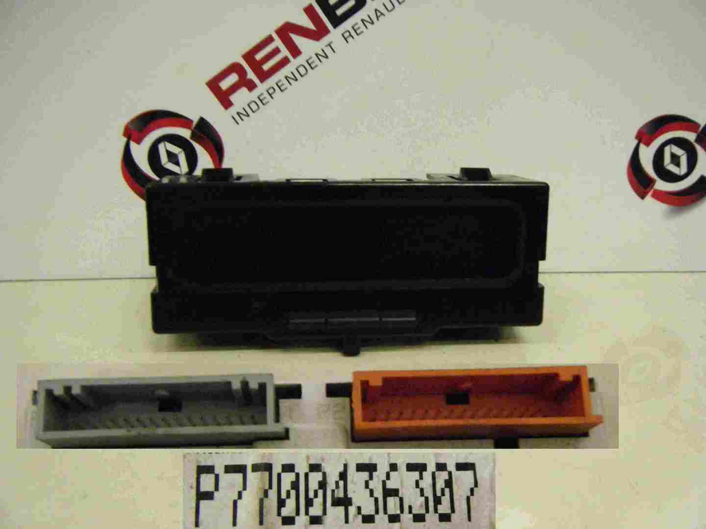 Renault Kangoo 1997-2003 Centre Dials Clocks Radio Display 7700436307