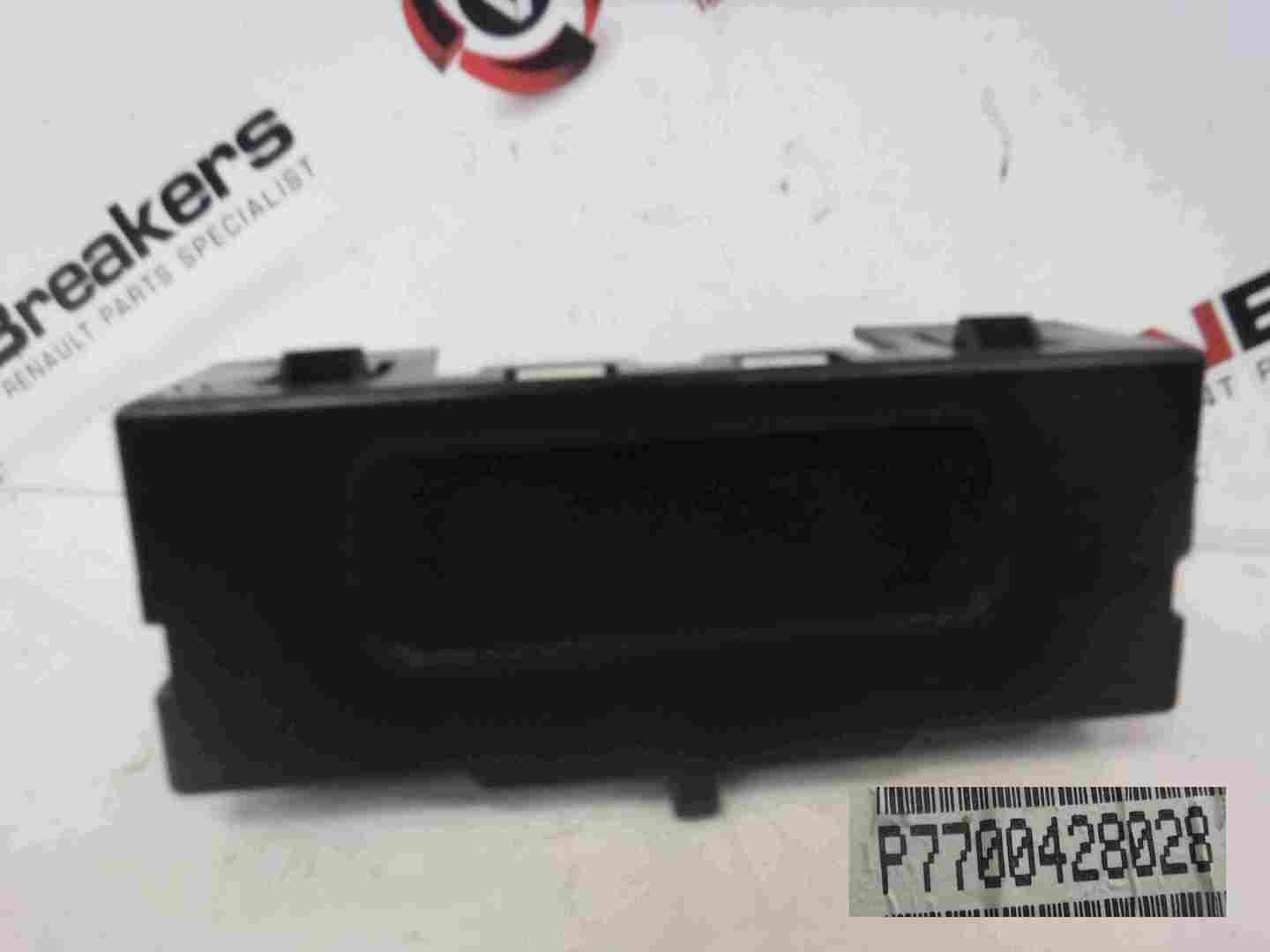Renault Kangoo 1997-2007 Centre Display Clock Temperture 7700428028