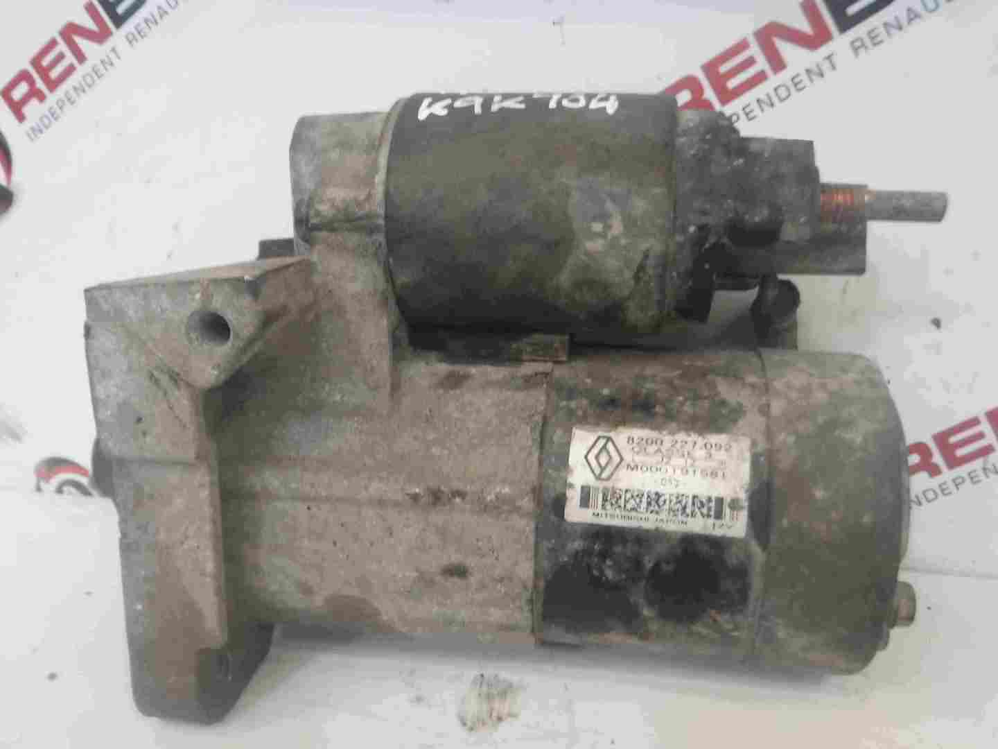Renault Kangoo 2003-2007 1.5 dCi Starter Motor K9K 714 Starting 8200306595