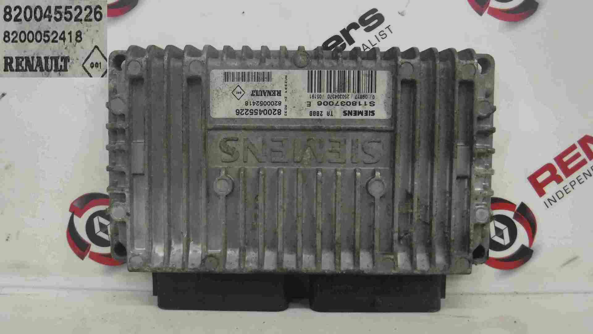 Renault Kangoo 2003-2007 1.6 16v Automatic Gearbox ECU Auto 8200455226