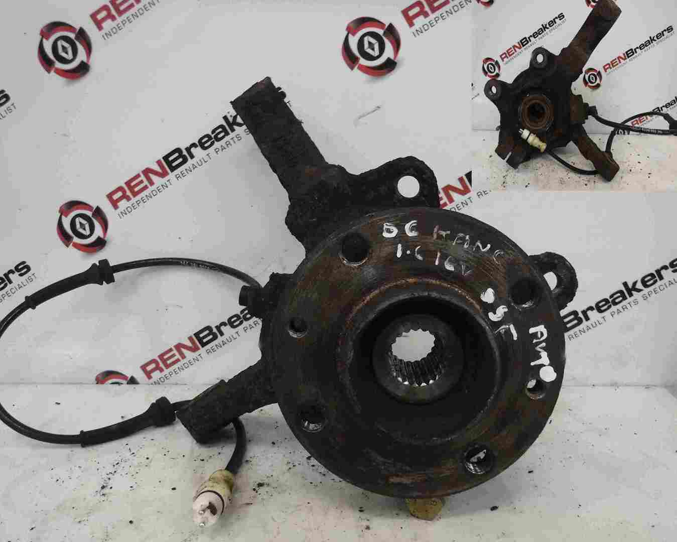 Renault Kangoo 2003-2007 1.6 16v Drivers OSF Front Wheel Hub ABS Auto