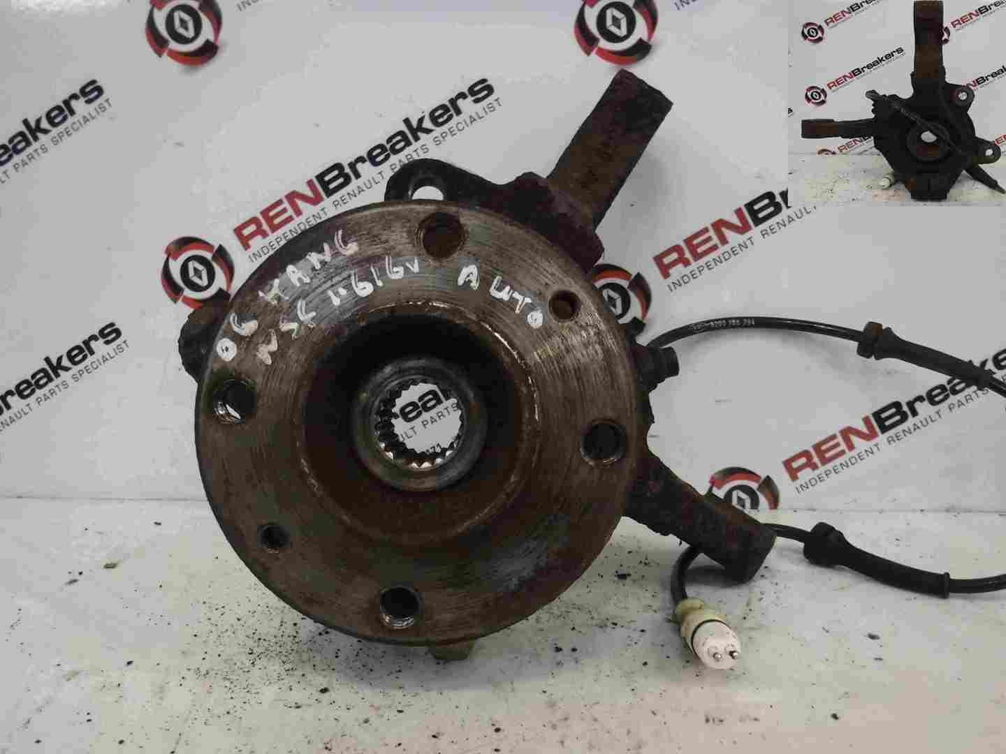 Renault Kangoo 2003-2007 1.6 16v Passenger NSF Front Wheel Hub ABS Auto