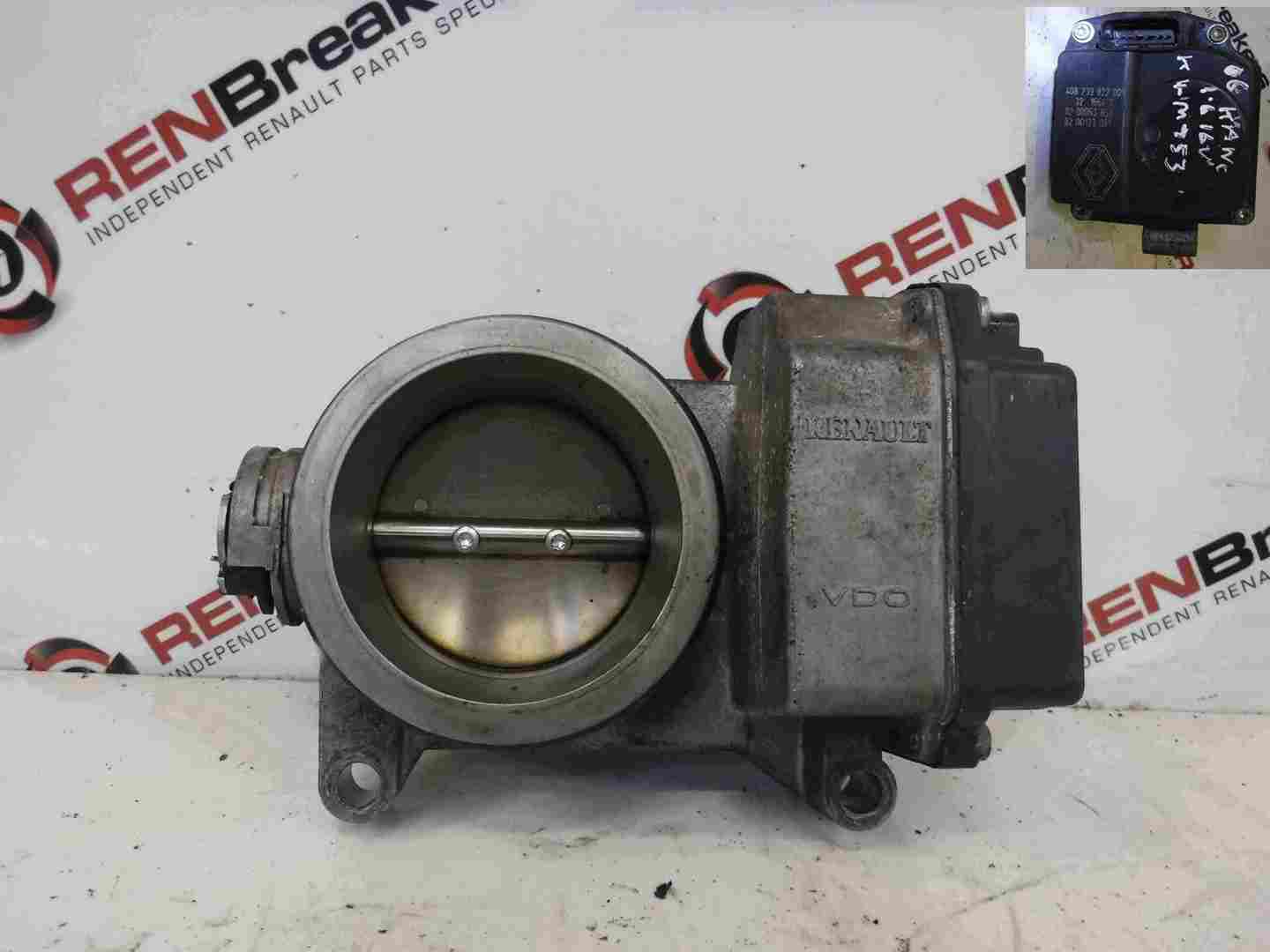 Renault Kangoo 2003-2007 1.6 16v Throttle Body 8200063652 8200123061