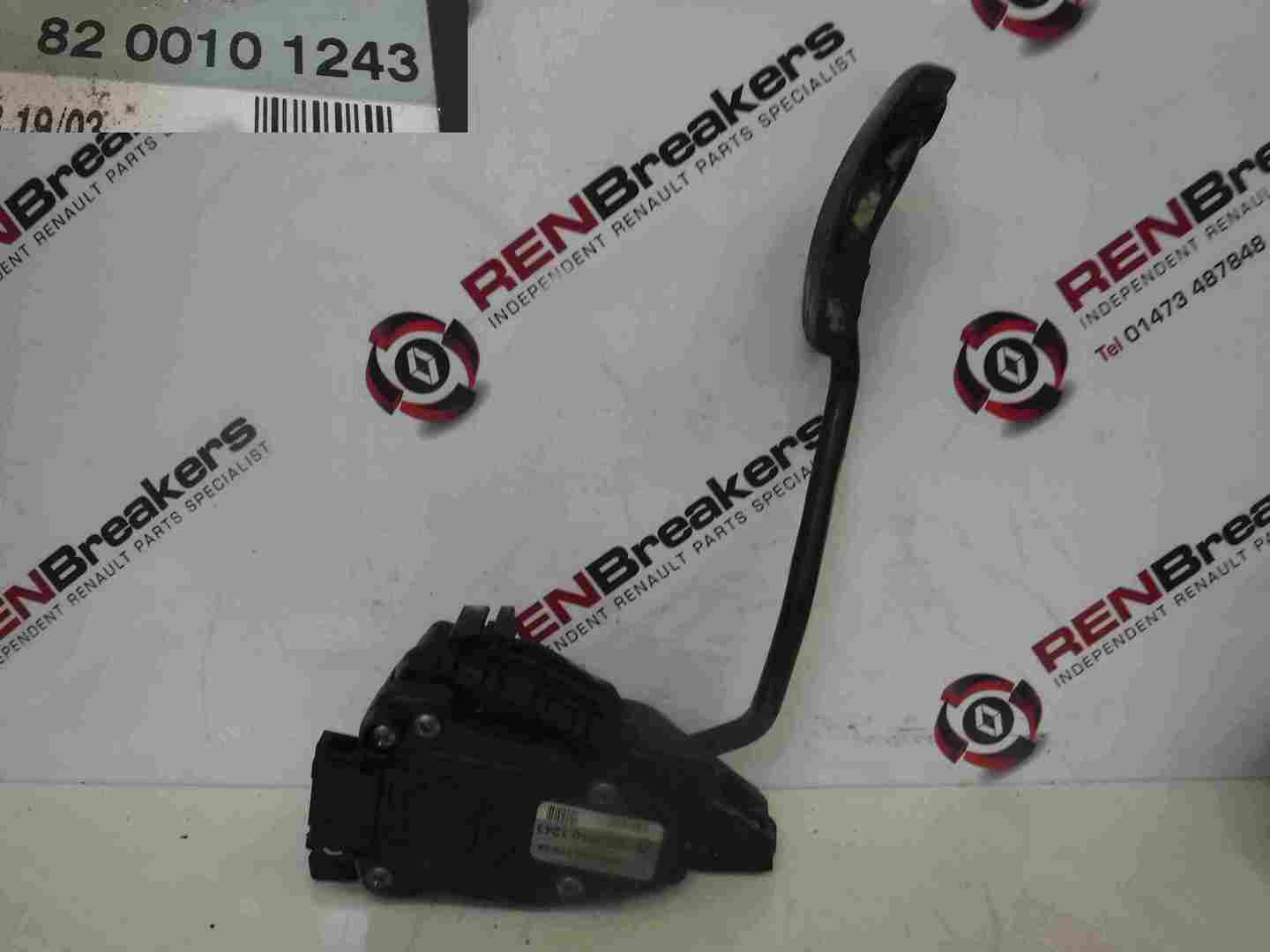 Renault Kangoo 2003-2007 Accelerator Throttle Pedal 8200101243