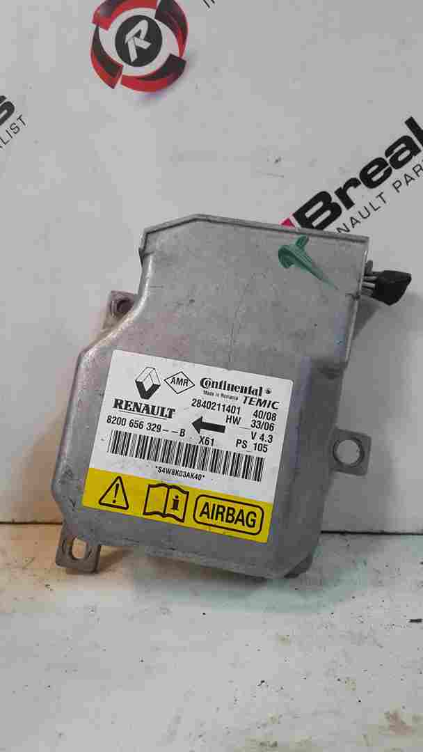 Thumb 5 Renault Kangoo 2003-2007 Airbag ECU Computer Module 8200656329