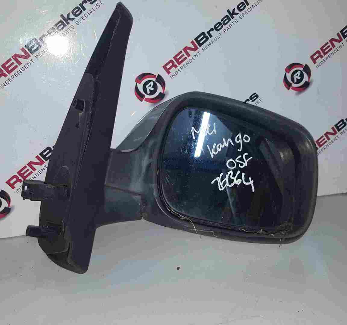 Thumb 2 Renault Kangoo 2003-2007 Drivers OS Wing Mirror Silver TEB64