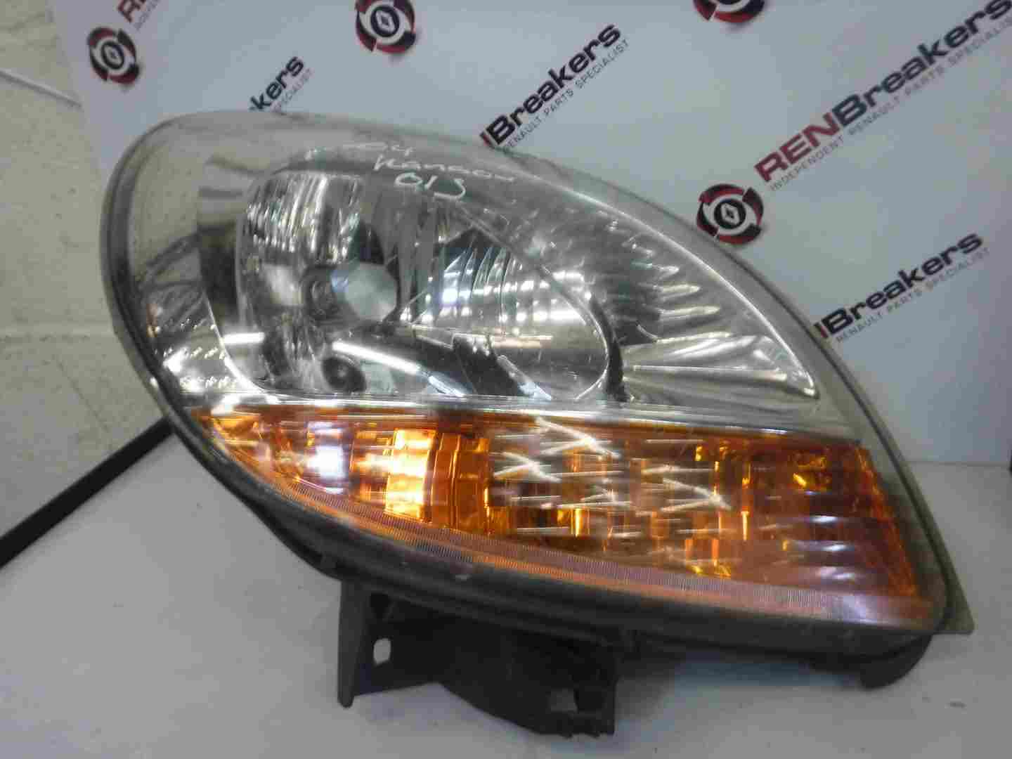 Renault Kangoo 2003-2007 Drivers OSF Front Headlight Orange Indicator 8200150618