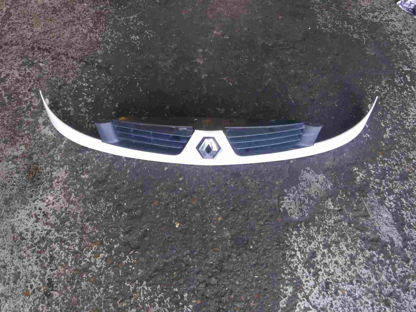 Renault Kangoo 2003-2007 Front Grill Panel White D369