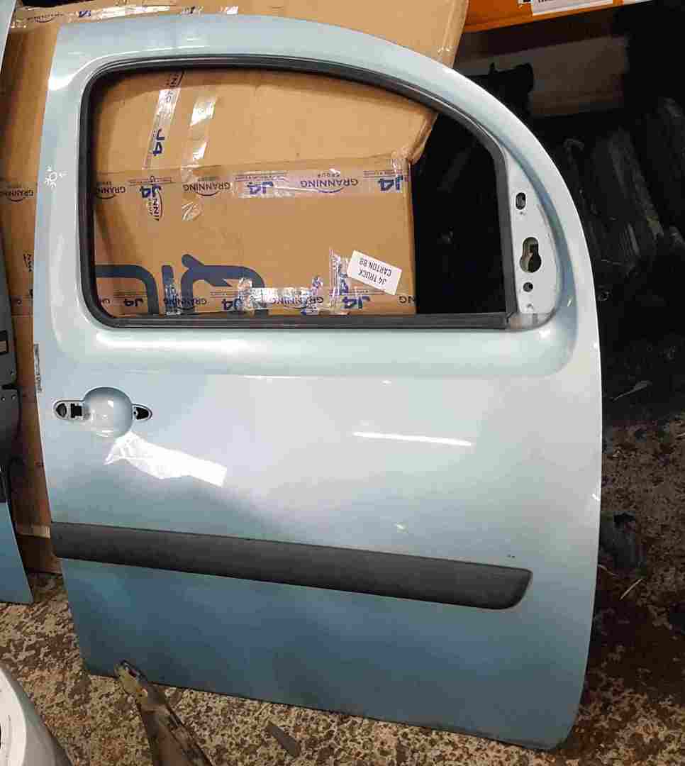Thumb 2 Renault Kangoo 2007-2013 Drivers OSF Front Door Aqua Blue TERNP