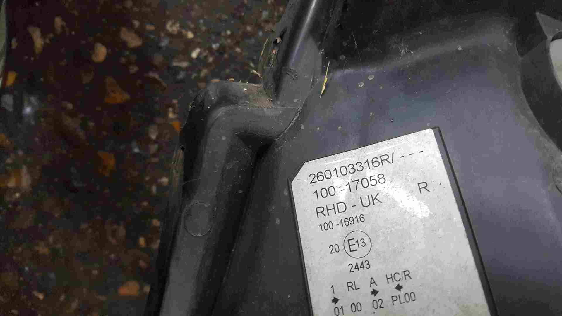 Renault Kangoo 2007-2013 Drivers OSF Front Headlight 260103316R