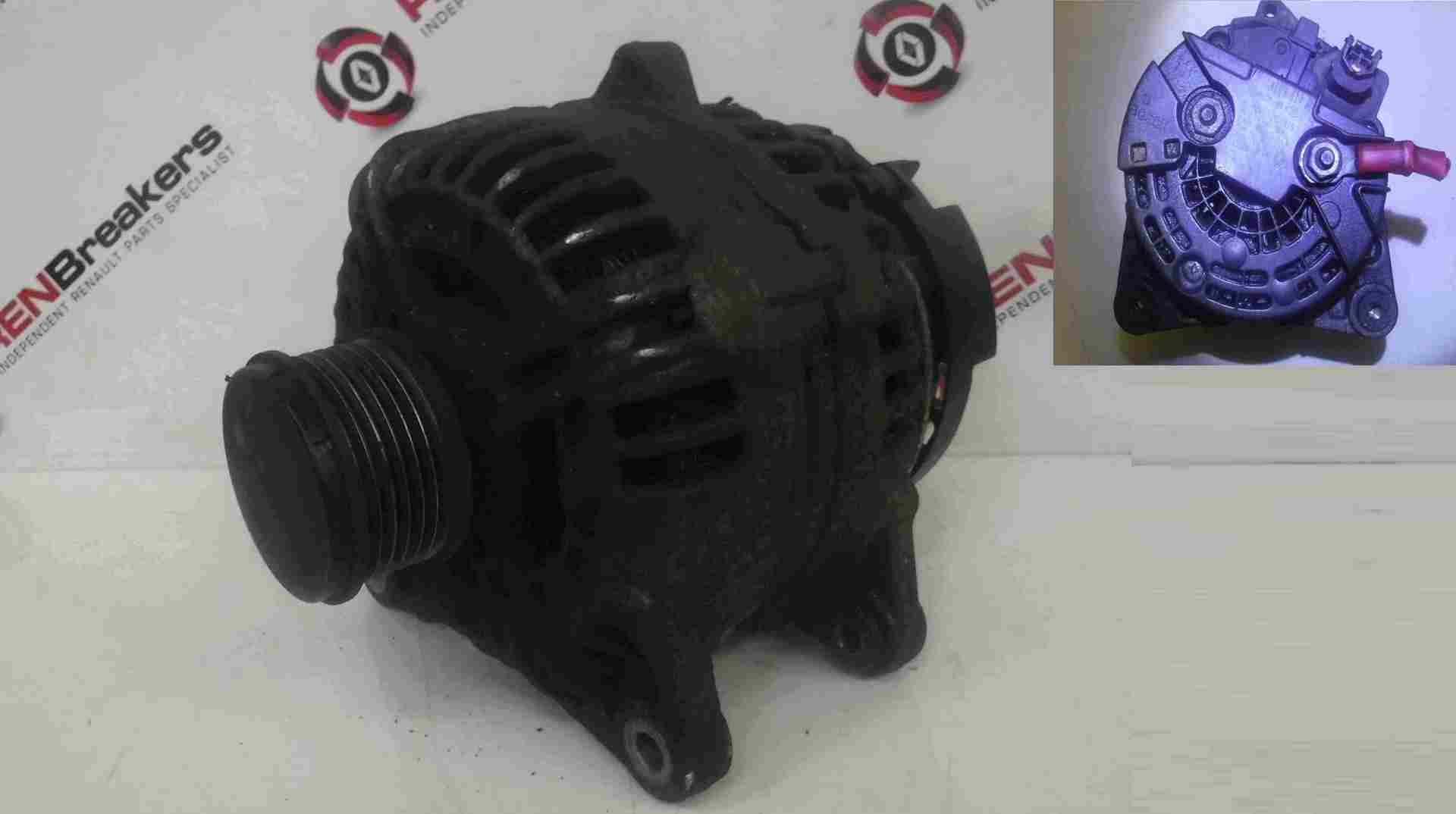 Renault Kangoo 2007-2017 1.5 dCi Alternator K9K 800 8200660034 0124525439