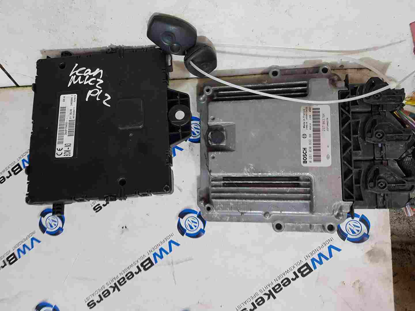 Thumb 6 Renault Kangoo 2007-2017 1.5 DCI Ecu SET Uch BCM Immobiliser + KEY Fob