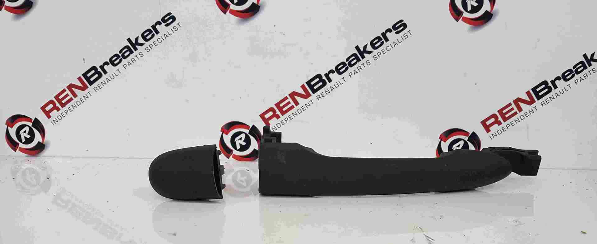 Renault Kangoo 2007-2017 Drivers OSF Front Exterior Handle Plain Black