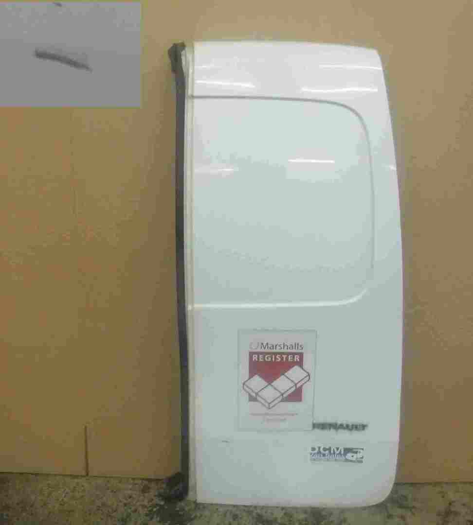 Renault Kangoo 2007-2017 Drivers OSR Rear Back Door White OV389