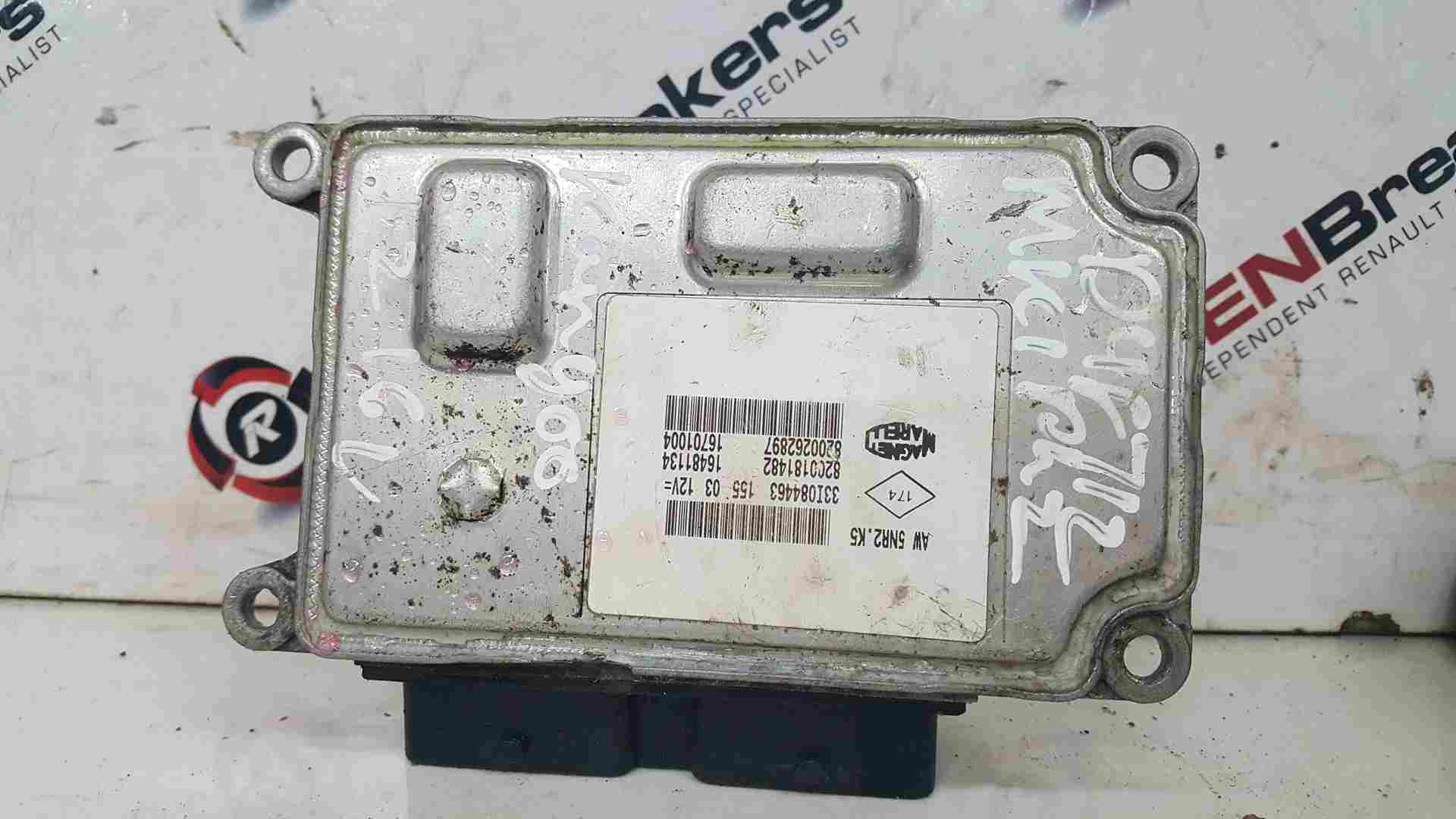 Thumb 2 Renault Kangoo MK1 2003-2007 1.2 16V D4F 712 Engine ECU Engine Control Unit